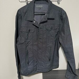 Men's Black Denim Jacket